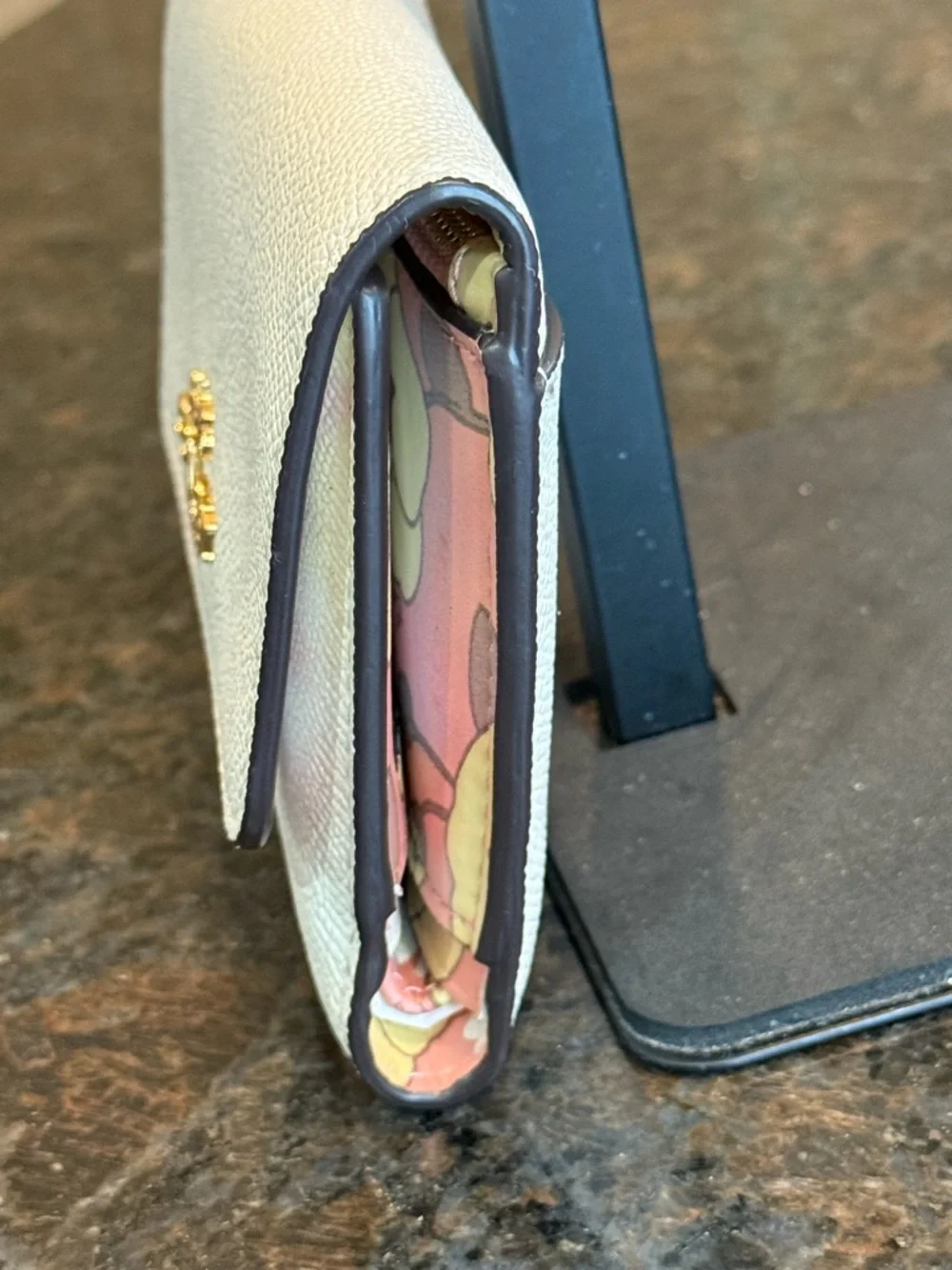 Coach compact wallet